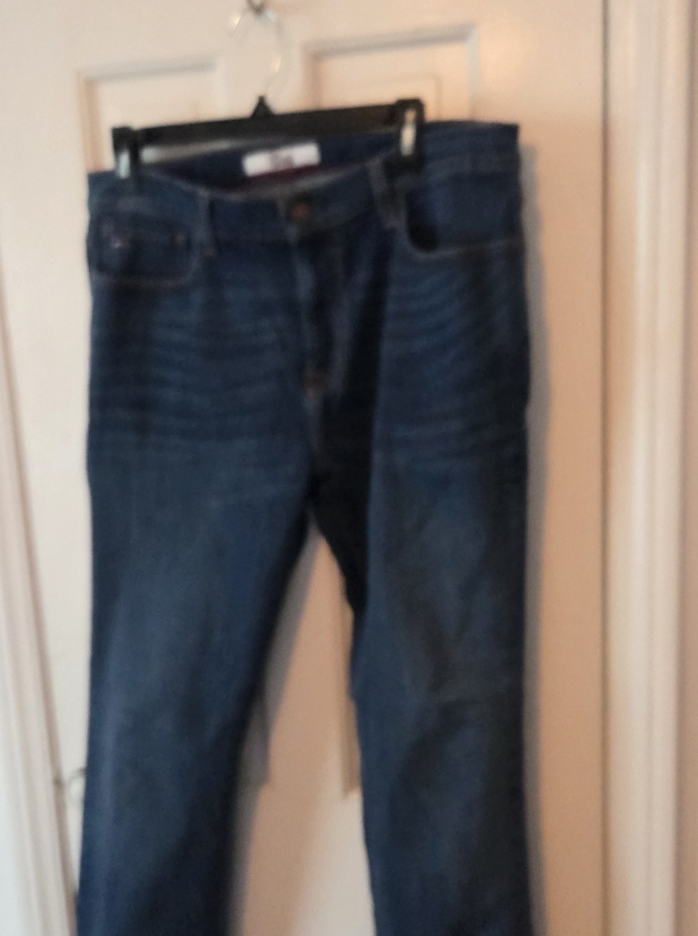 Vintage Perry Ellis America Jeans Mens 38x32 Blue Cotton Denim Straight Workwear